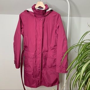 Pink Patagonia Nylon Raincoat